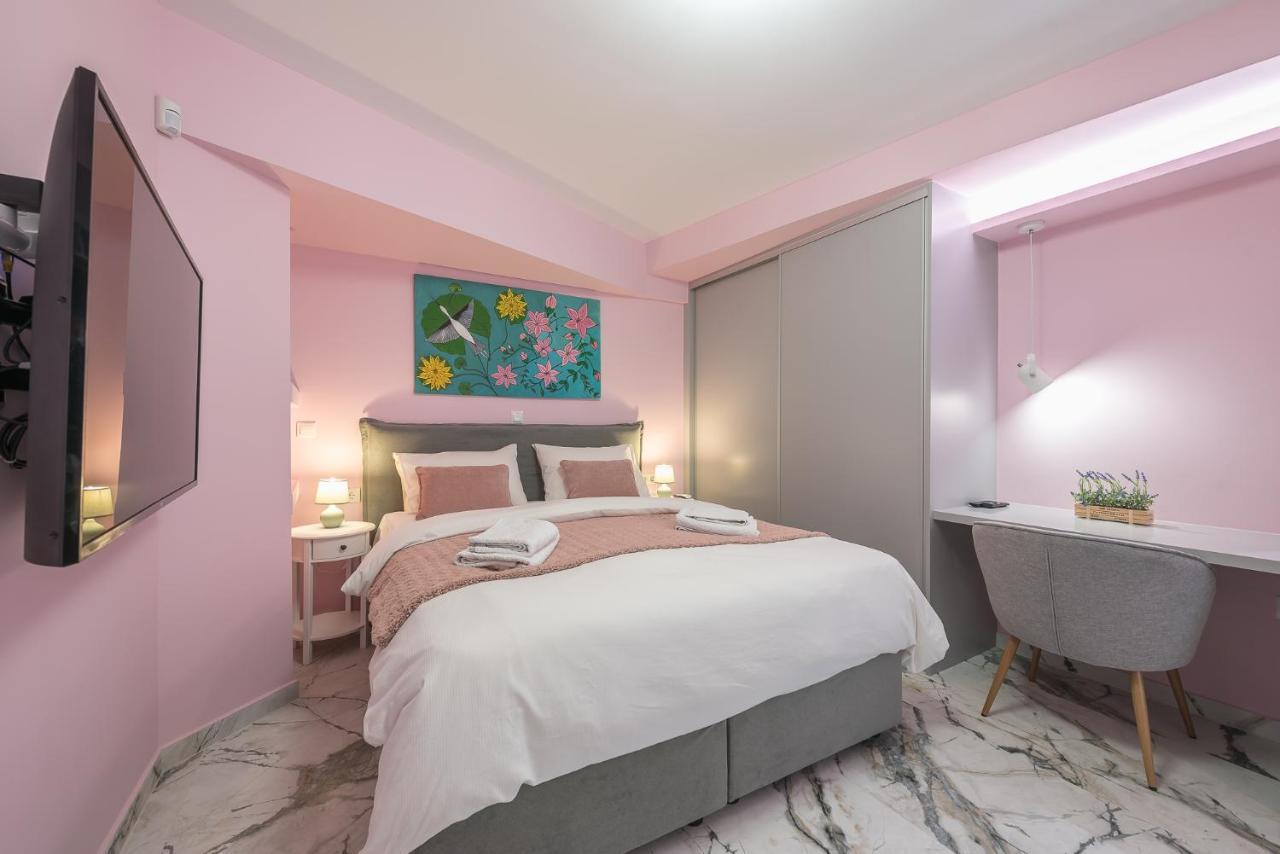 Ferienwohnung The Courtyard Oasis Athen Exterior foto