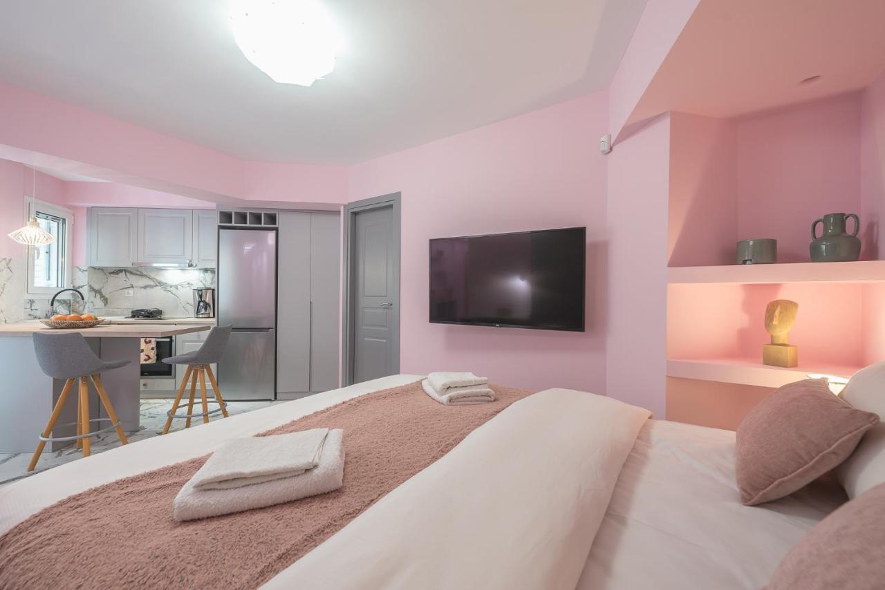 Ferienwohnung The Courtyard Oasis Athen Exterior foto